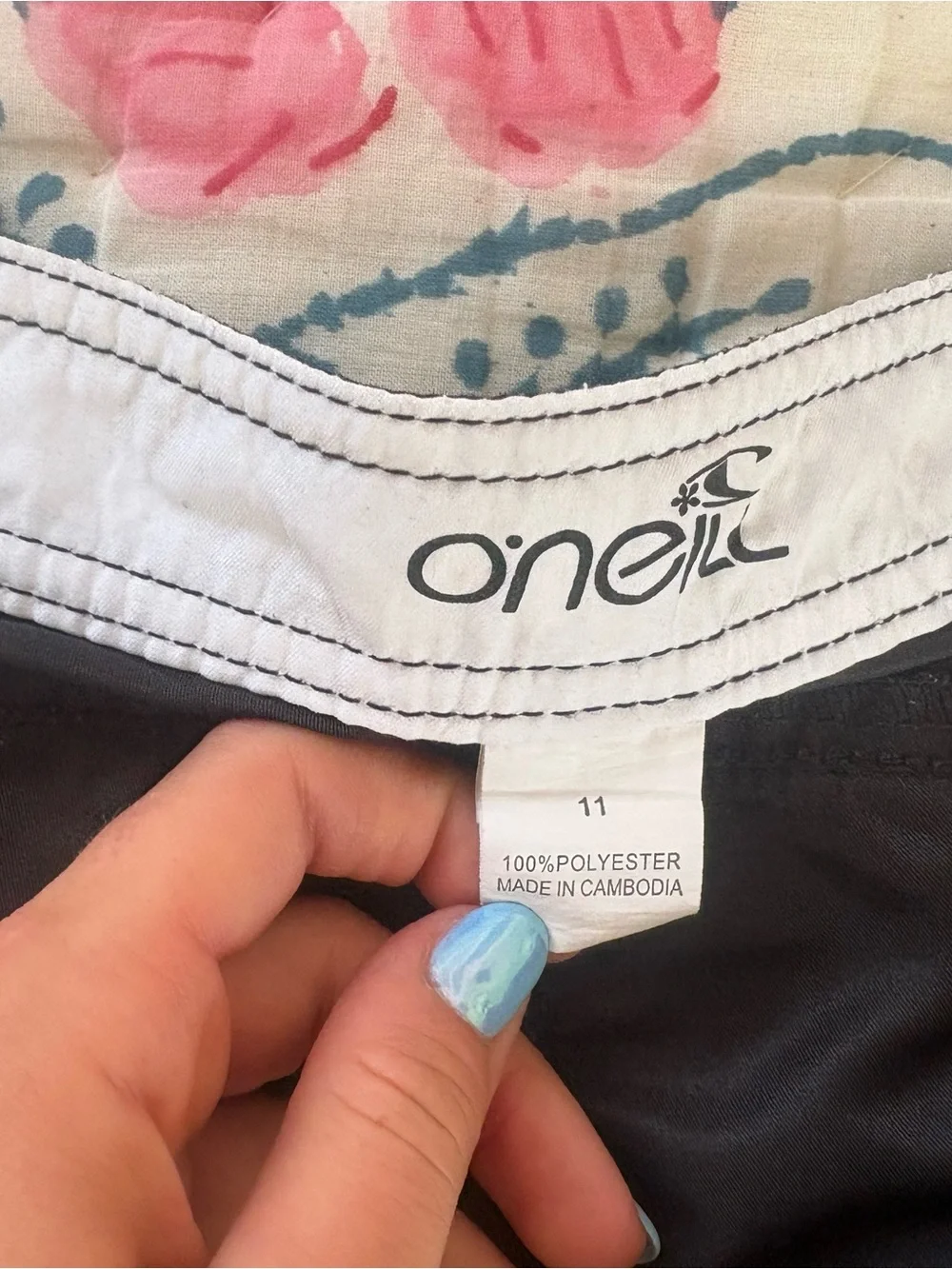 O'Neill Black and White Swim Shorts